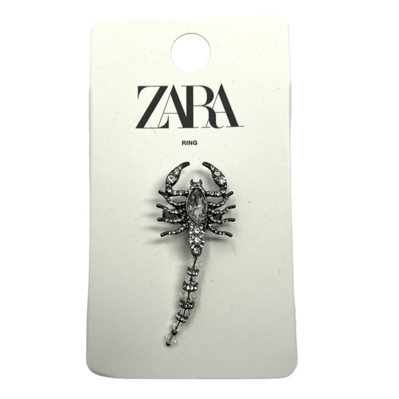 Zara Jewelry - Zara Scorpion Rhinestone Ring NWT